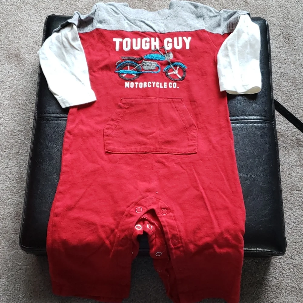 Carters Tough guy Overall One-piece 12 months